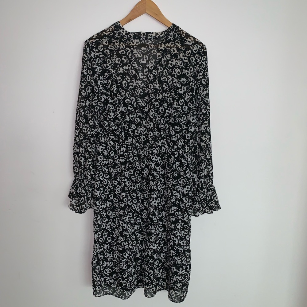 J.Crew Mercantile Drapey Tie-Front Dress